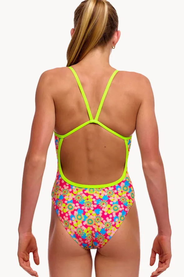 Girls Flow Blow Single Strap One Piece