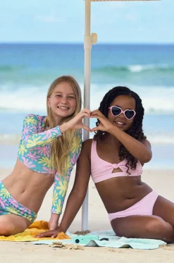 Girls Flower Lover Crop Suntop Set