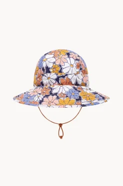 Girls Flower Power Sunhat
