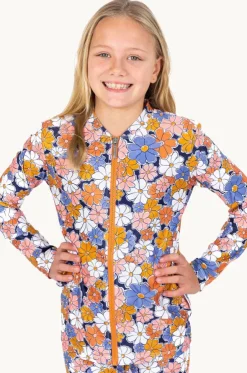 Girls Flower Power Suntop