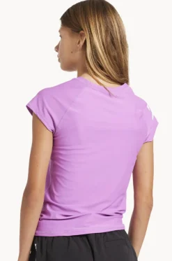 Girls Heat Wave Short Sleeve Suntop