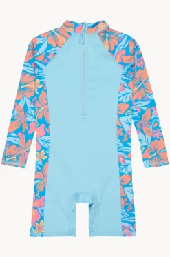 Girls Hibiscus Hugs Spring Suit