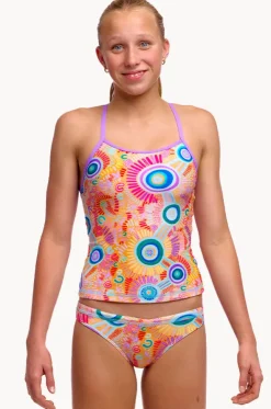 Girls Kulin Colour Tankini Set