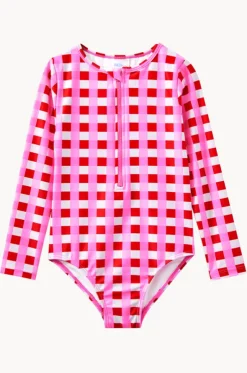 Girls Lollipop Check Sunsuit