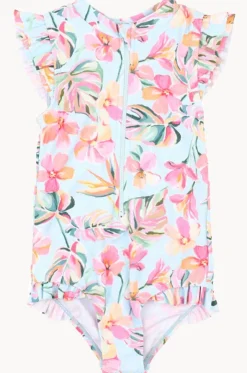 Girls Lou Short Sleeve Sunsuit