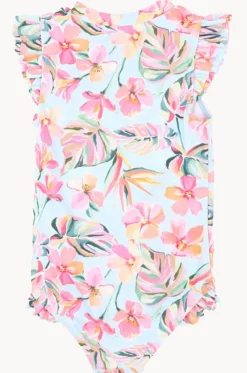 Girls Lou Short Sleeve Sunsuit