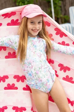 Girls Lula Long Sleeve Sunsuit