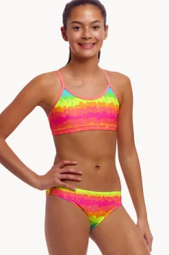 Girls Melting Mayhem Crop Set