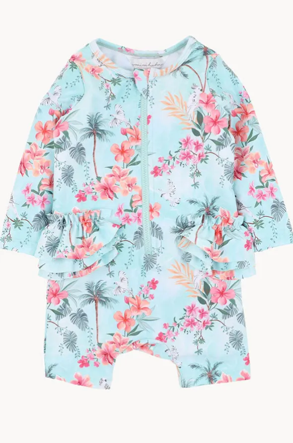 Girls Milana Boyleg Sunsuit