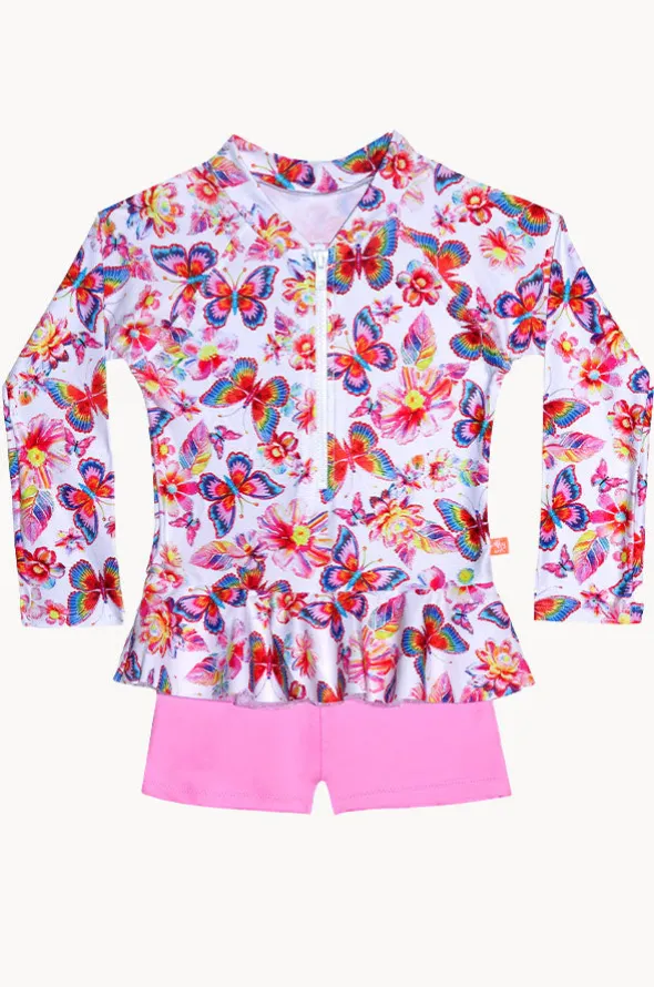 Girls Miss Aloha Boyleg Sunsuit