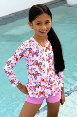 Girls Miss Aloha Boyleg Sunsuit