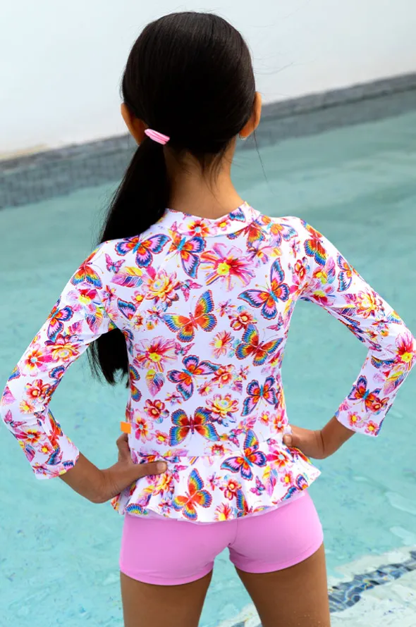 Girls Miss Aloha Boyleg Sunsuit