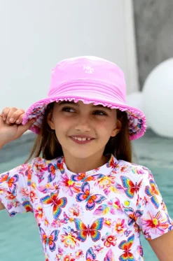 Girls Miss Aloha Reversible Sunhat