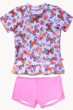 Girls Miss Aloha Suntop Set