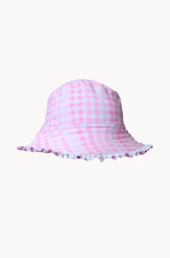 Girls Miss Cupcake Reversible Sunhat