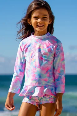 Girls Miss Dreamer Long Sleeve Suntop Set