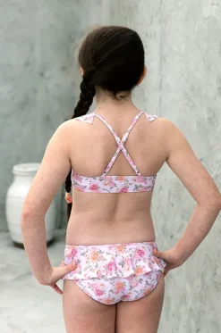 Girls Miss Rosie Frill Crop Set