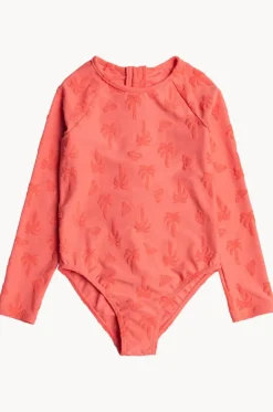 Girls Palm Tree Sunsuit