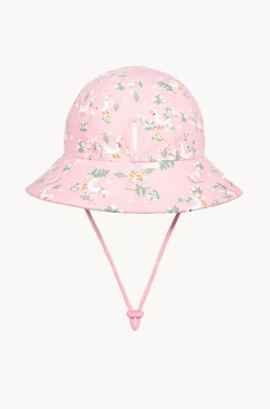 Girls Quackers Ponytail Bucket Hat