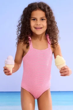 Girls Seersucker One Piece