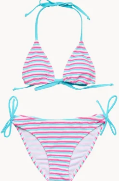 Girls Sorbet Stripe Tri Set
