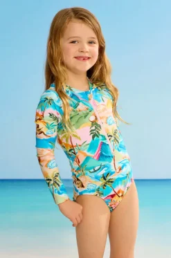 Girls South Pacific Sunsuit