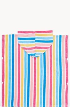 Girls Stripe Stay Magical Hooded Towel