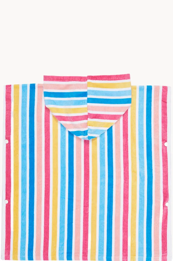 Girls Stripe Stay Magical Hooded Towel