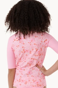 Girls Summer Sol Short Sleeve Suntop