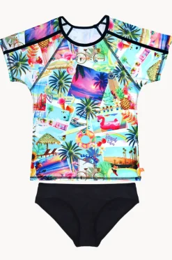 Girls Summer Vacay Suntop Set