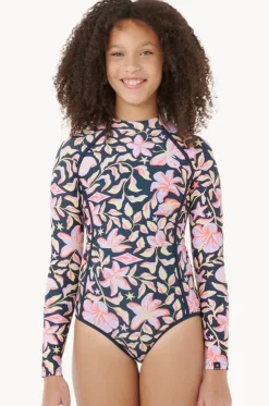 Girls Sunset Skies Sunsuit