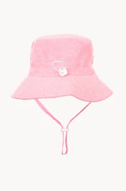 Girls Terry Towelling Bucket Hat