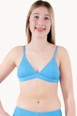 Girls Textured Fixed Tri