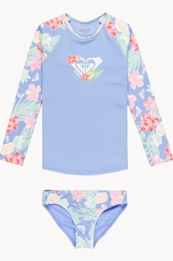Girls Tropical Story Suntop Set