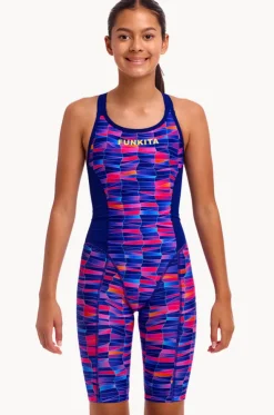 Girls Wet Wave Fast Training One Piece