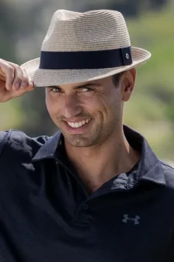 Harley Black Band Trilby Hat