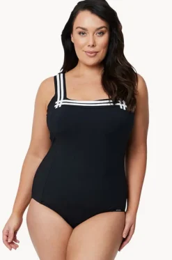Heritage Square Neck One Piece