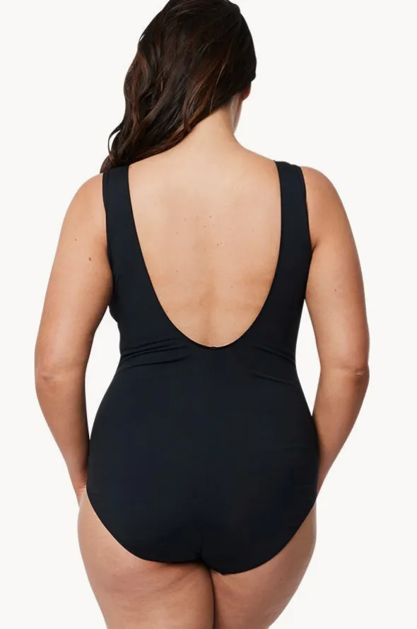 Heritage Square Neck One Piece