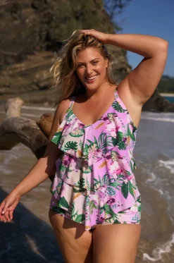 Honolulu Tiered Frill Tankini Separate