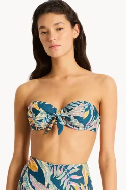 Huahine Tie Front Balconette Bra
