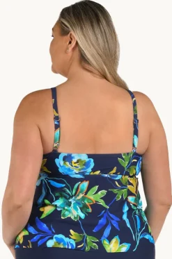Indigo Vineyard Tiered Tankini Separate +