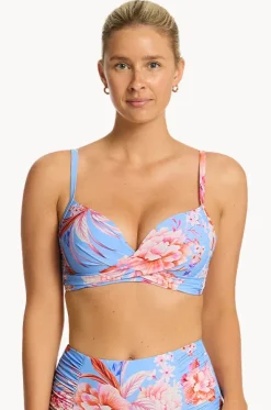Indochine D/DD Cup Cross Front Bra