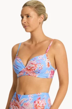 Indochine D/DD Cup Cross Front Bra