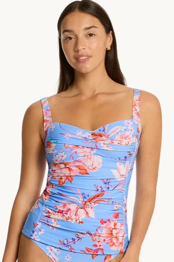 Indochine Twist Front Tankini Separate