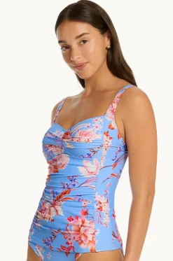 Indochine Twist Front Tankini Separate