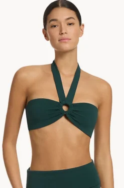 Isla Rib Bandeau Halter