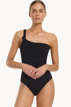Isla Rib One Shoulder One Piece