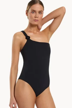Isla Rib One Shoulder One Piece