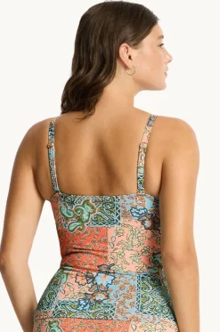 Java Cross Front Tankini Separate