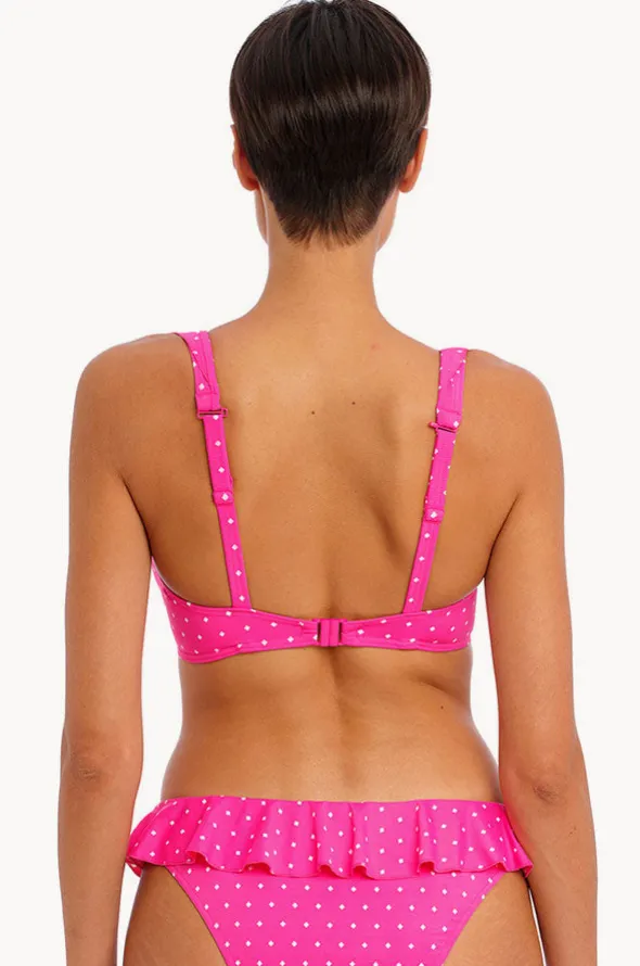 Jewel Cove G Cup Frill Plunge Bra